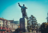 Памятник В. И. Ленину в Иркутске